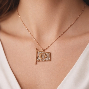 Ottoman Sparkle Kolye – 925 Ayar Gümüş